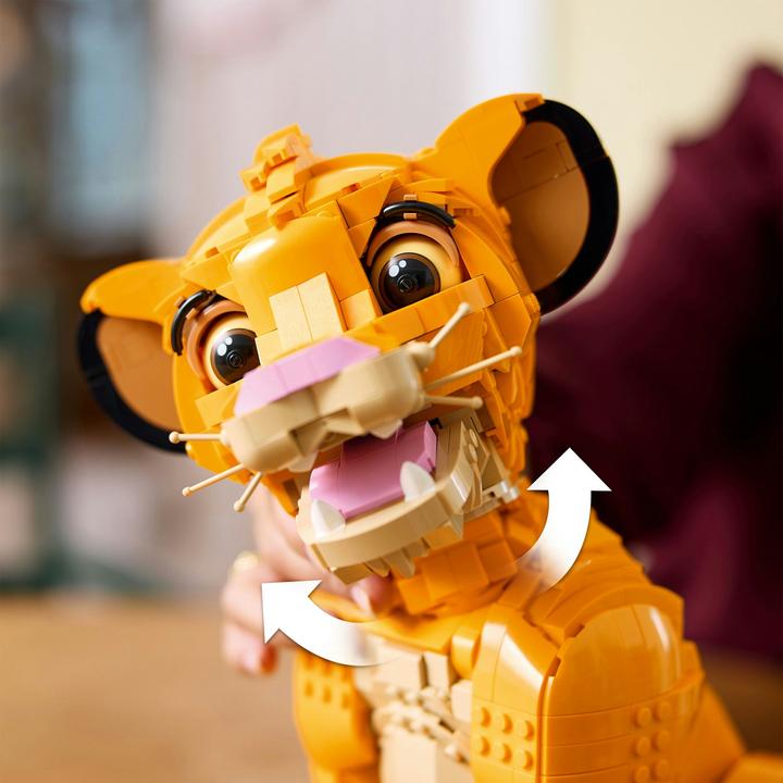 Produktbild LEGO Simba, Der junge König der Löwen (43247, LEGO Disney)
