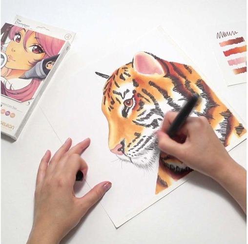 Image du produit Chameleon Stylo feutre Brushpens (Multicolore, 52 x)