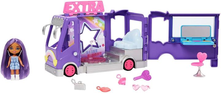 Image du produit Mattel Barbie Extra Minibus Concert + Poupée