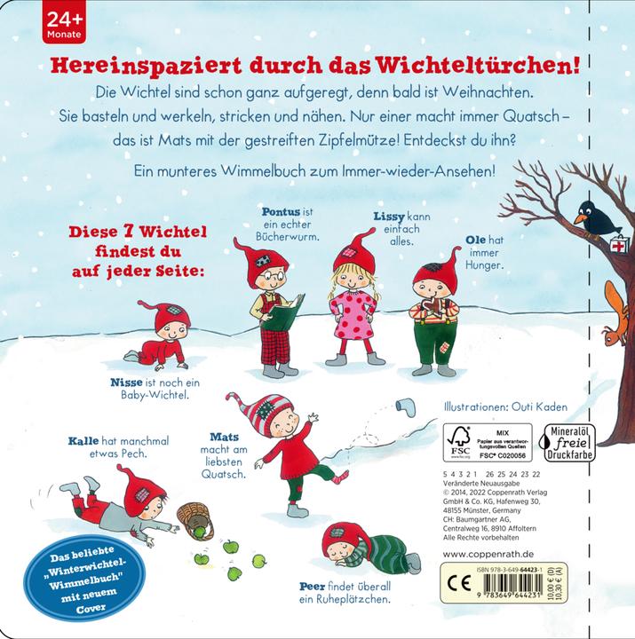 Produktbild Mein Wichteltürchen-Wimmelbuch (Deutsch, Outi Kaden, 2022)