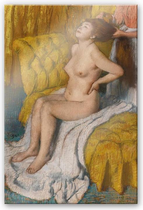 Immagine prodotto Trenddeko Una donna si fa legare i capelli (75 x 120 cm)