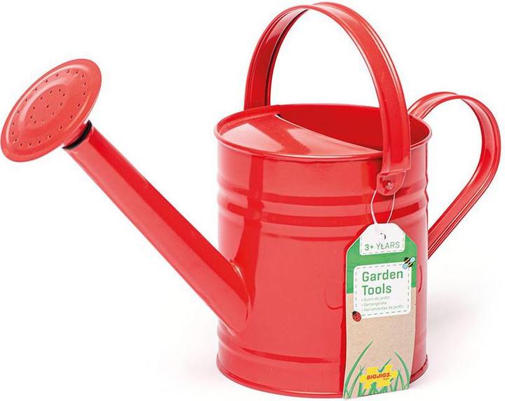 Image du produit Bigjigs Arrosoir rouge en métal