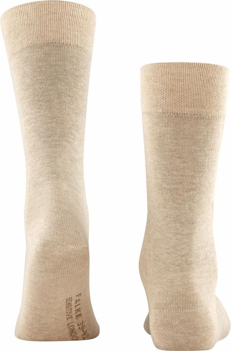 Image du produit Falke London Sensitive (Lot de 3) Chaussettes hommes, couleur 4650 sand mel., taille 47-50 (Une unité par pack, 47 - 50)