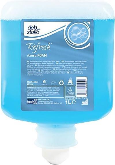 Actual product image deb Foam Soap Refill Foam Fresh Fruit Blue (refill, 1000 ml)