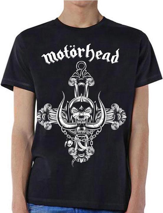 Actual product image Motorhead Unisex Adult Rosary T-Shirt (XXL)