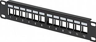 Image du produit Delta Panneau de brassage 12x slot keystone (PP10-12/K)