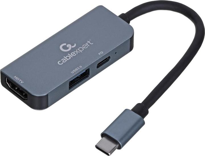 Produktbild Gembird Multi Port Adapter USB Type C (USB-C, 3 Ports)