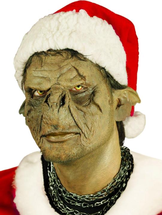 Produktbild Wizardo Hinterlistiger Ork Maske aus Latex zum Ankleben