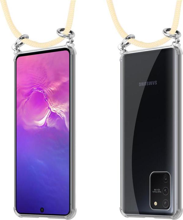 Produktbild Cadorabo TPU Handy Kette SILBER Cover