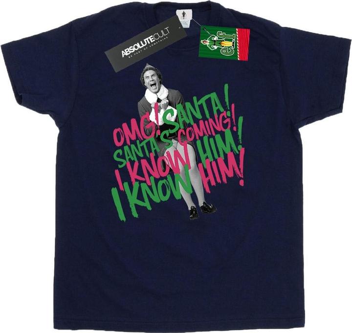 Produktbild Elf Santa's Coming TShirt (M)