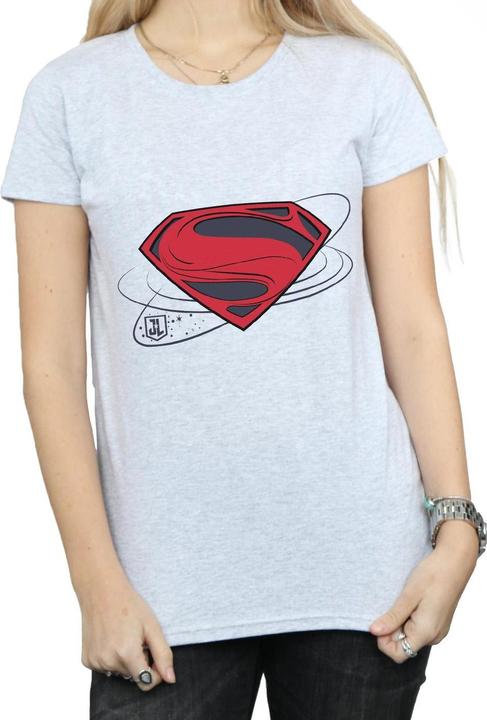 Immagine prodotto Justice League Movie Superman Logo Maglietta Donna (L)