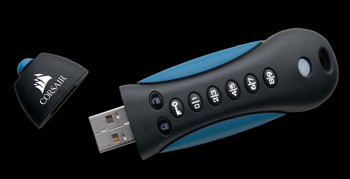 Produktbild Corsair Padlock 3 Secure (64 GB, USB-A, USB 3.0)