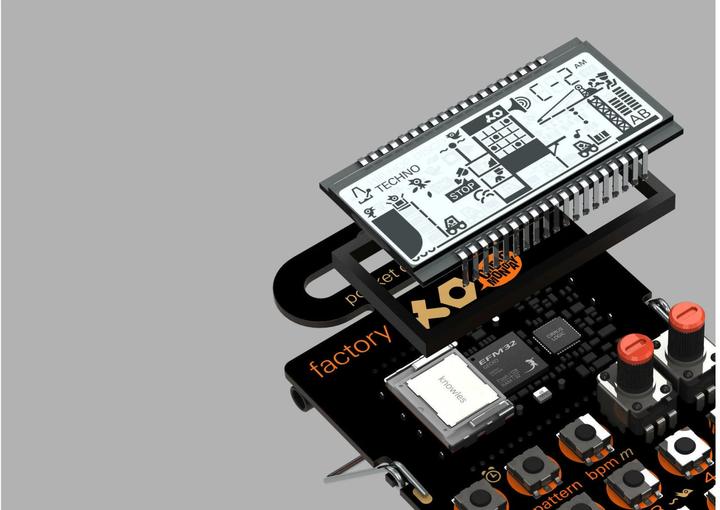 Actual product image Teenage Engineering Synthesizer PO-16 Factory