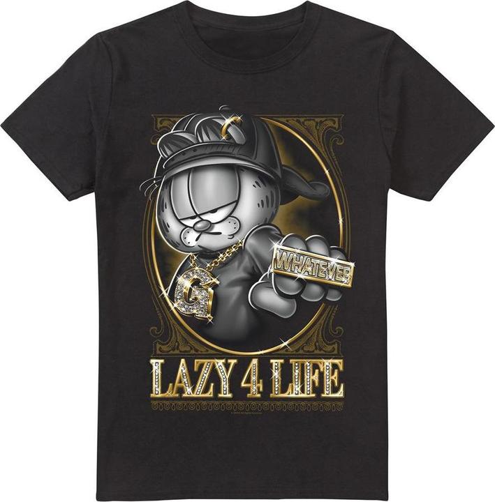 Garfield Lazy 4 Life TShirt