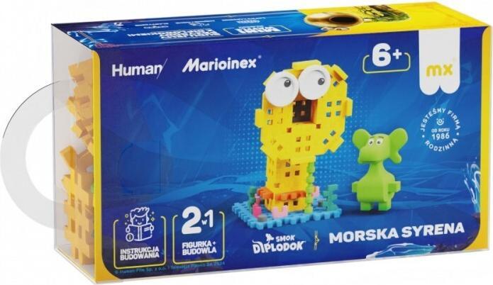 Actual product image Marioinex Mini-Waffel 60 Stück Diplodocus Drache und Meeresnixe