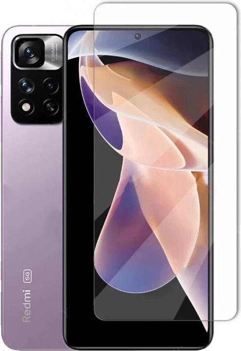 Produktbild Screenguard Xiaomi Redmi Note 11 Pro+ 5G Panzerglas Schutzfolie Case Friendly Design (1 Stück, Xiaomi Redmi Note 11 Pro+ 5G)