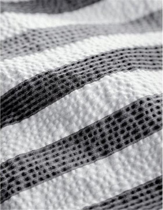 Produktbild Divina Textil Kopfkissenbezug Rigato 50 x 70 cm (Kopfkissenbezug, 2 x 25 x 35 cm)
