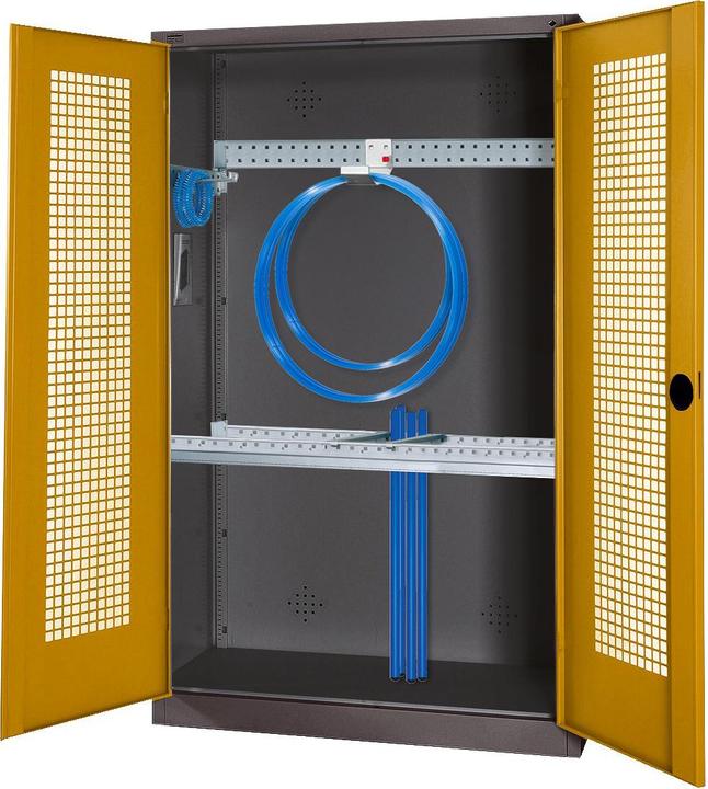Image du produit C+P Armoire modulaire pour équipements sportifs avec équipement de base (hxlxp : 195x120x50 cm, avec