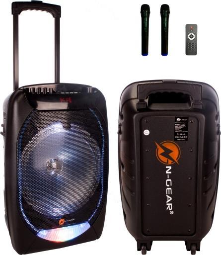 Image du produit N-Gear Enceinte Bluetooth The Flash 1210 Mik/LED (6 h, Fonctionnement sur secteur)