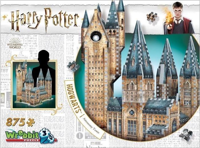 Immagine prodotto Wrebbit 3D Torre di Astronomia di Hogwarts (875 pezzi)
