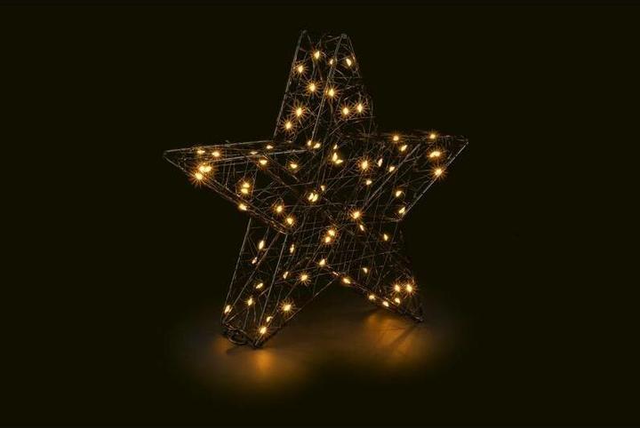 Immagine prodotto STT Decorazione da tavolo 3D Star Nero M, 28 cm