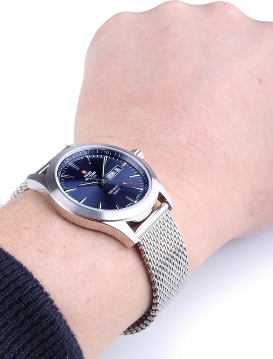 Image du produit Swiss Military Quarzt (Montre analogique, 42 mm)