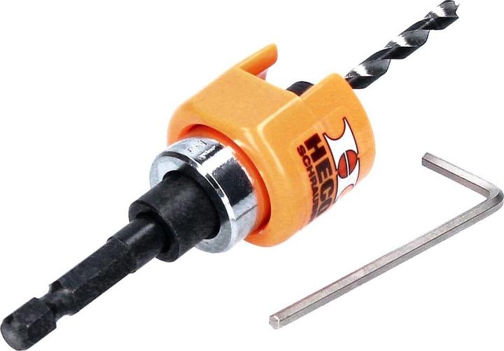 Actual product image Heco Decking drill 5 mm HSS with countersunk head and stop for wood ( 47375 ) (4 mm)
