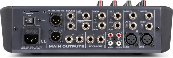 Image du produit Power Dynamics Table de mixage PDM-S604 (Studio et mixeur live)