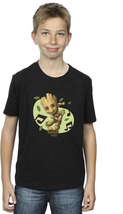 Image du produit - T-shirt GUARDIANS OF THE GALAXY GROOT MUSICAL NOTES - Garçon (116)