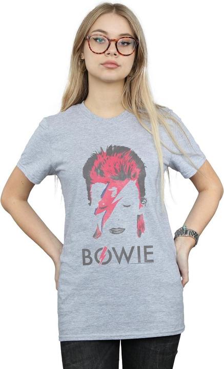 Produktbild David Bowie Aladdin Sane Distressed TShirt (M)
