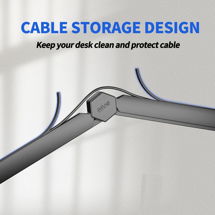 Actual product image Fifine BM66 Universal microphone arm stand with heavy bulk design