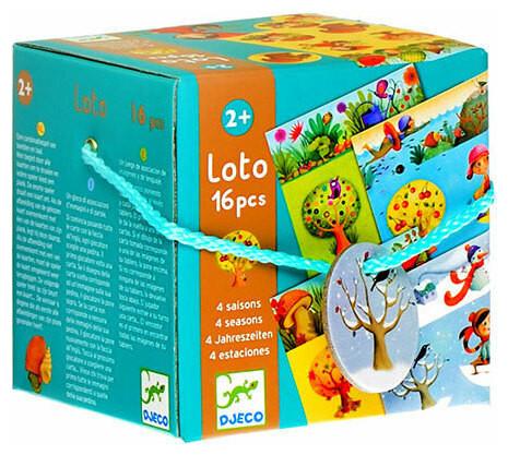 Actual product image Djeco Lotto 4 Seasons (Multilingual)