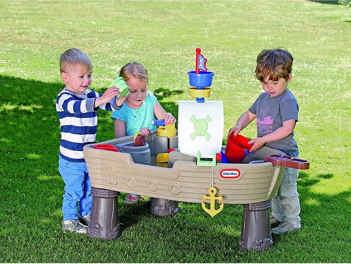 Actual product image Little Tikes Water feature table pirate ship