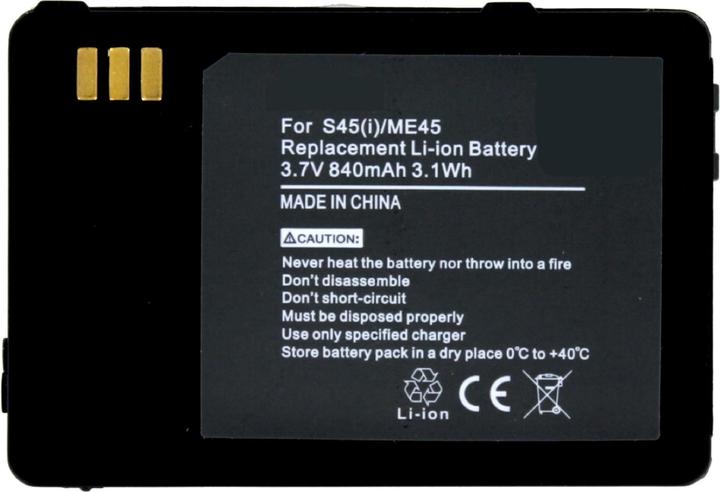 Actual product image AGI 24960 - Battery - Black - Lithium-Ion (Li-Ion) - 900 mAh - 3.6 V - Siemens ME45
