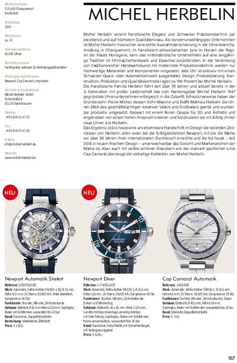 Actual product image Armbanduhren Katalog 2021/2022 (German, Peter Brown, 2021)