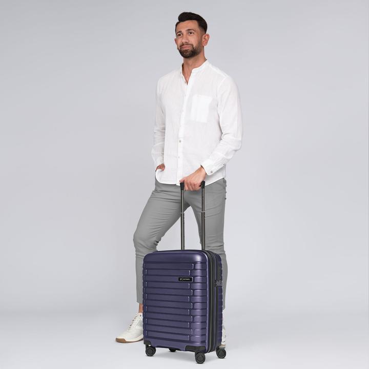 Image du produit Pactastic Collection 04 THE CABIN + 4 Rollen Kabinentrolley S 55 cm mit Dehnfalte (40 l, Bagage à main (jusqu'à 50l))