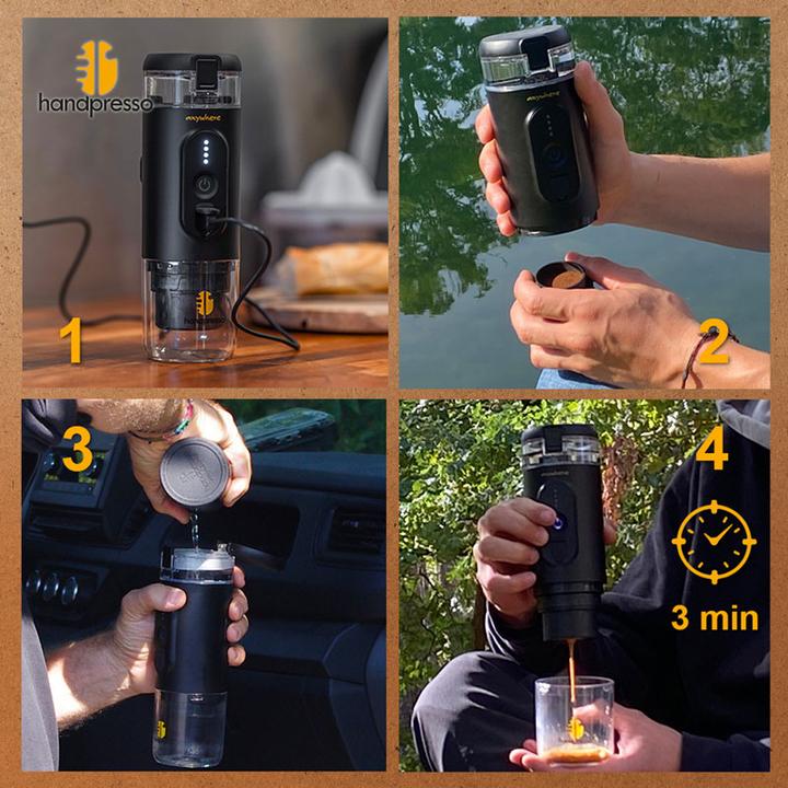 Actual product image Handpresso Travel coffee maker E-Presso Set 110 ml (0.09 l)