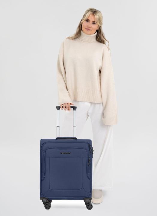 Immagine prodotto Franky Melbourne 3.0 Carrello cabina a 4 ruote da 55 cm con piega ad espansione (0.03 l, Bagaglio a mano (fino a 50 litri))