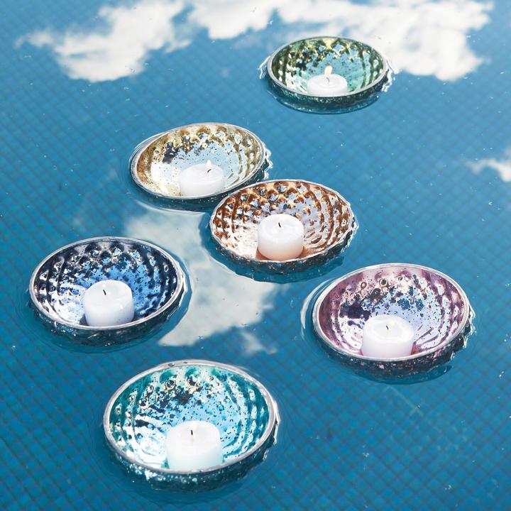 Image du produit Loberon Photophore flottant 6 pièces Leela (6 x, 12 cm, H)
