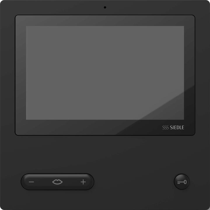 Siedle BVPC 850-0 S Bus video panel Comfort Touch 17.8cm Black 044204