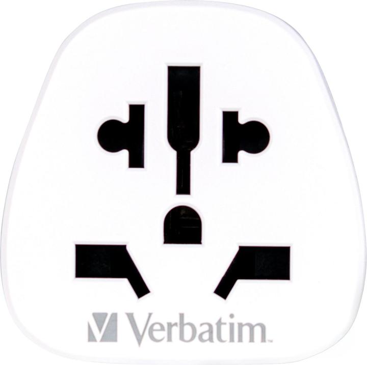 Actual product image Verbatim World to Europe Travel Adapter Plug