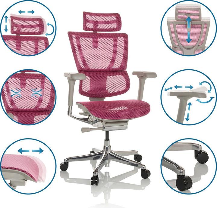 Actual product image Hjh Office Ergohuman Slim G Gen2