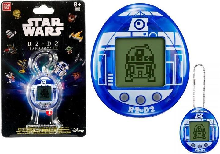 Actual product image Bandai STAR WARS - R2-D2 (Edition Bleue) - Tamagotchi (German, French, Multilingual, Italian, English)