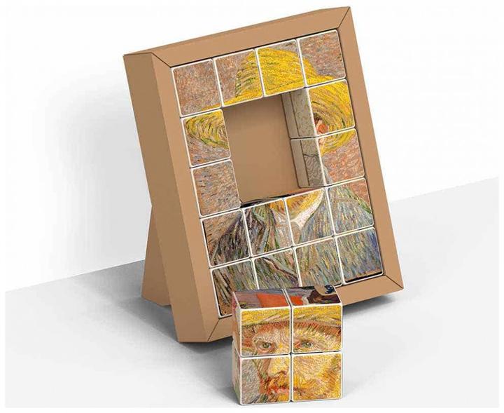 Produktbild Geomag Μαγνητικό Παιχνίδι Κατασκευών Cube Art Msterpieces Selection 12τμχ* PF.331.003.00