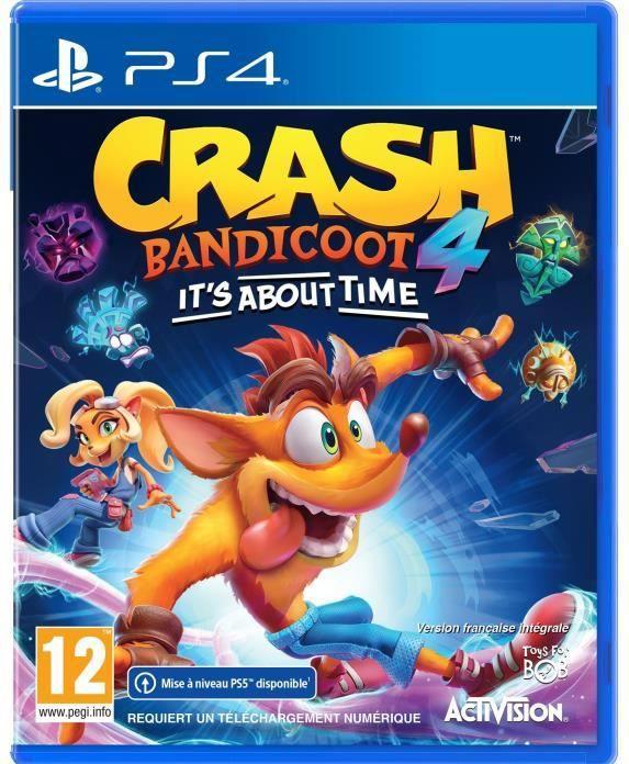 Image du produit Activision Crash Bandicoot 4 : It's About Time (PS4, FR)