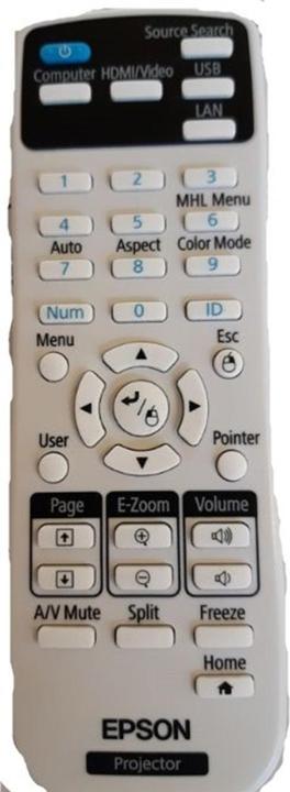 Epson Remote control for EB-U42 (Device-specific remote control, Infrared)
