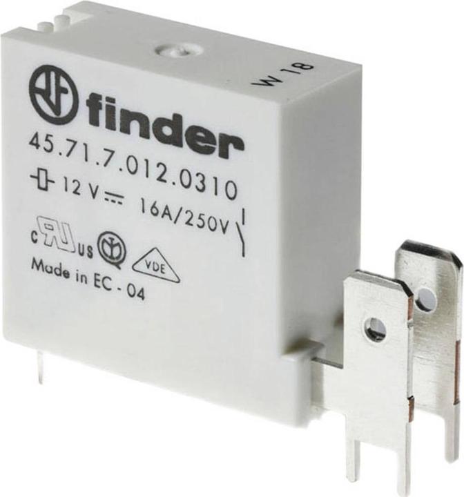 Produktbild Finder 45.71.7.009.0310 Printrelais 9 V/DC 16 A 1 Schliesser 50 St.