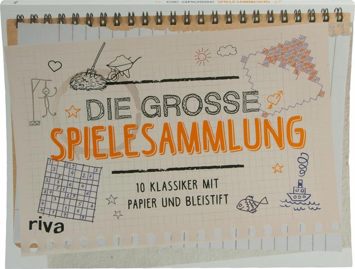 Produktbild Die grosse Spielsammlung 20 Klassiker mit Papier und Bleistift
