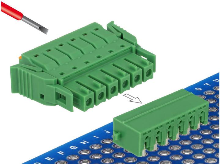 Image du produit Delock Bloc terminal Grille horizontale