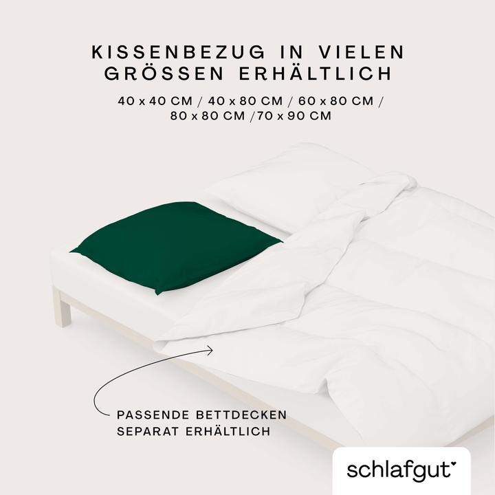 Actual product image schlafgut Woven Satin (Pillowcase, 60 x 80 cm)